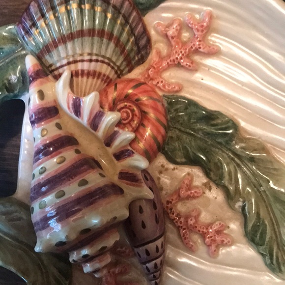 Seashell Plate  perfect condition - Picture 3 of 3